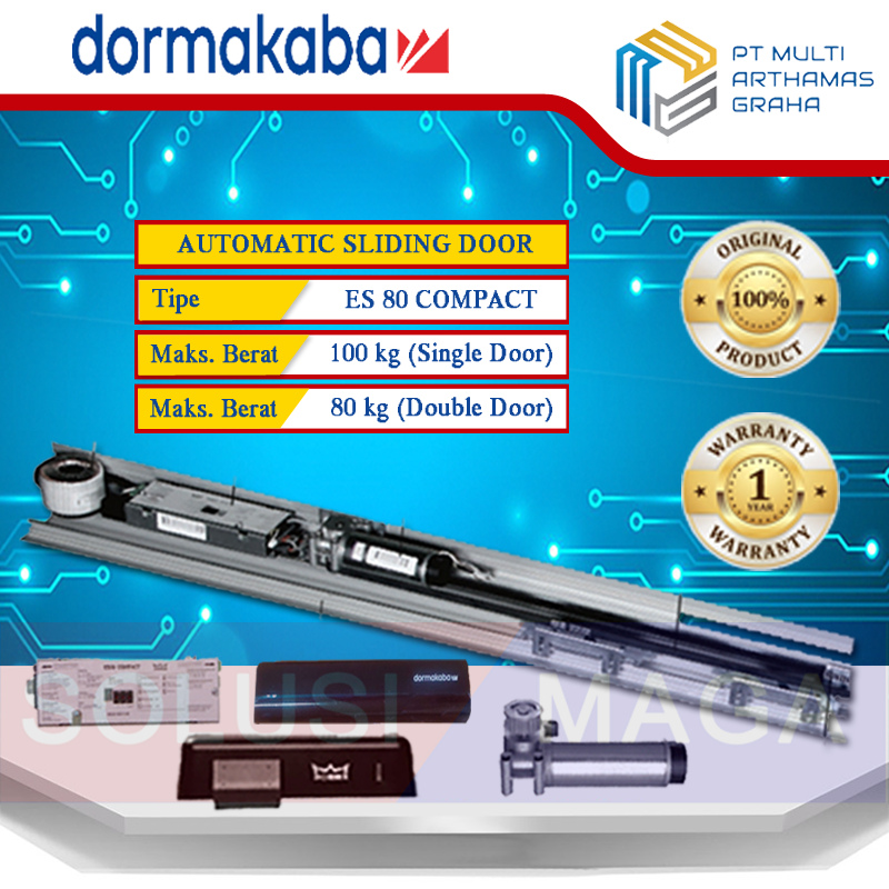 Automatic Sliding Door Dorma ES 80 Compact