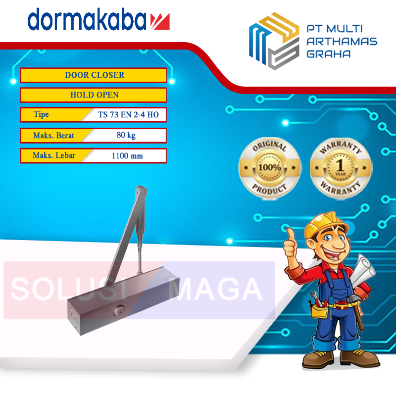 Door Closer Dorma TS 73V HO / NHO (EN 2-4)